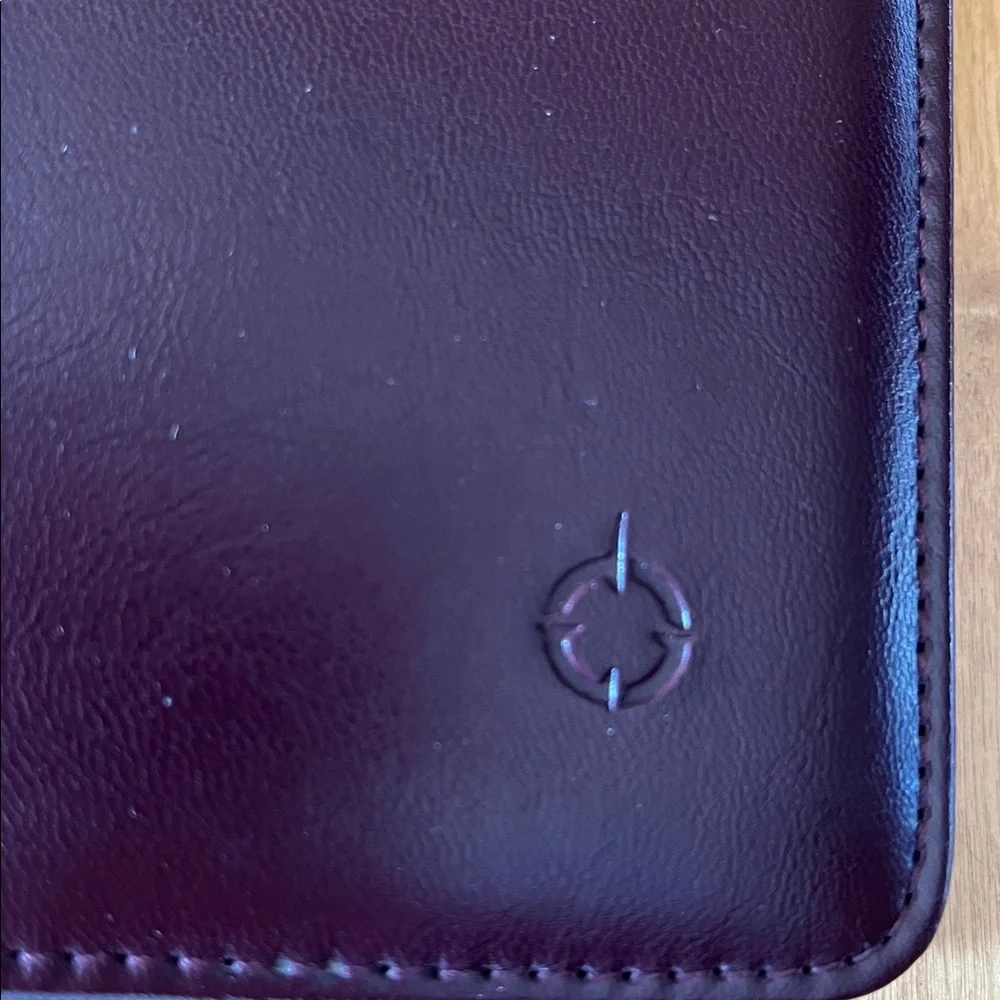 Vintage Franklin Covey Brown Portfolio